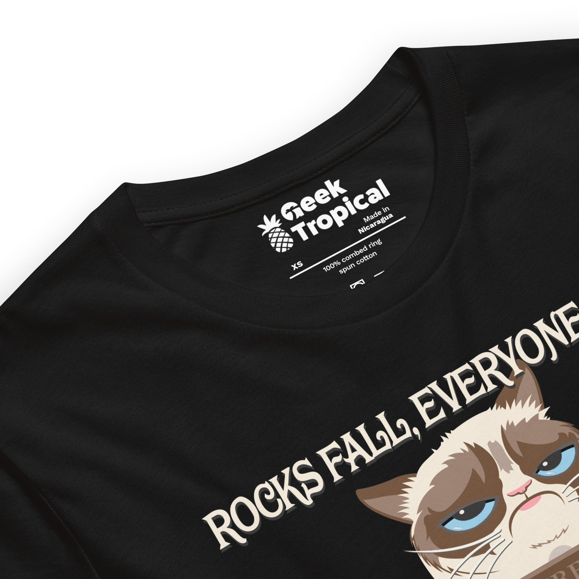 Grumpy Cat GM T-Shirt Geek Nerd Advertise to Meta Animal Patterns dnd & rpg print