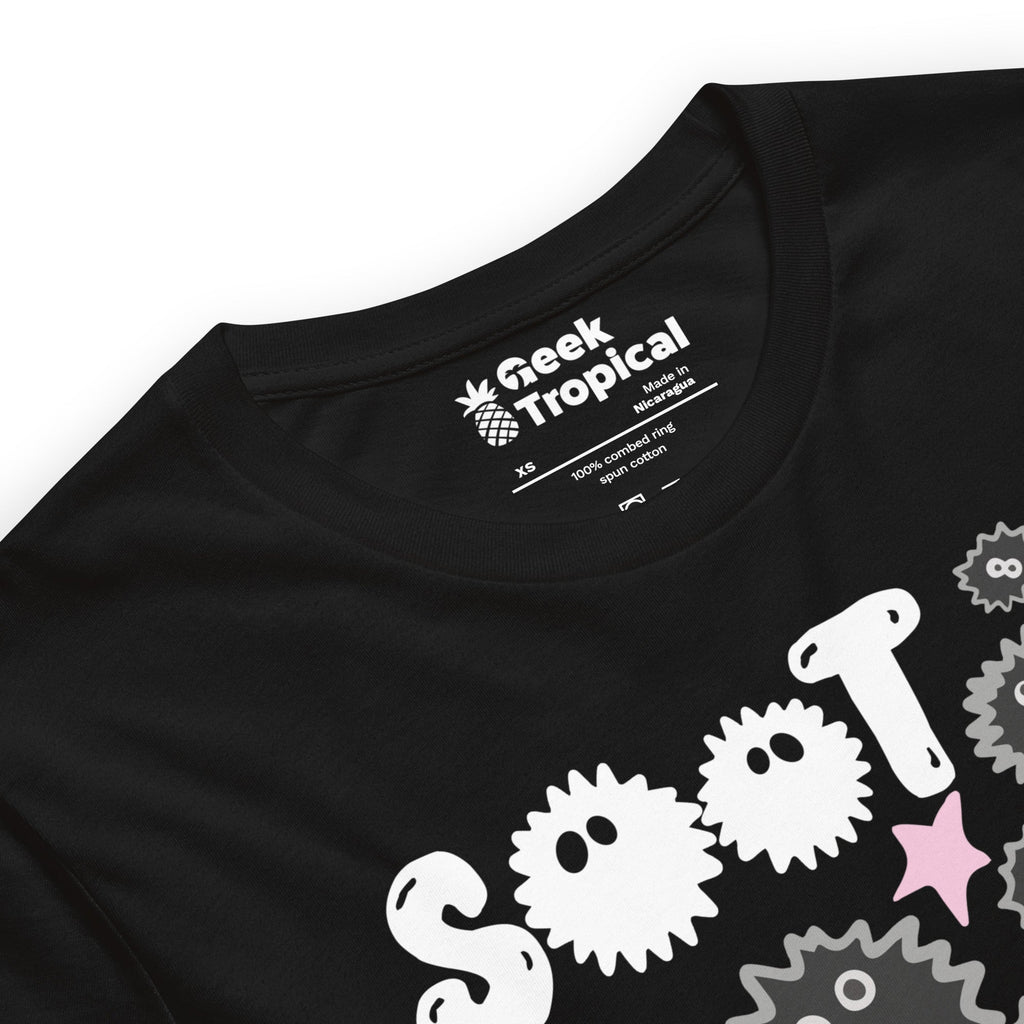Soot Happens Sootsprites Anime T-Shirt Geek Nerd Advertise to Meta Anime Design by Heather Davenport