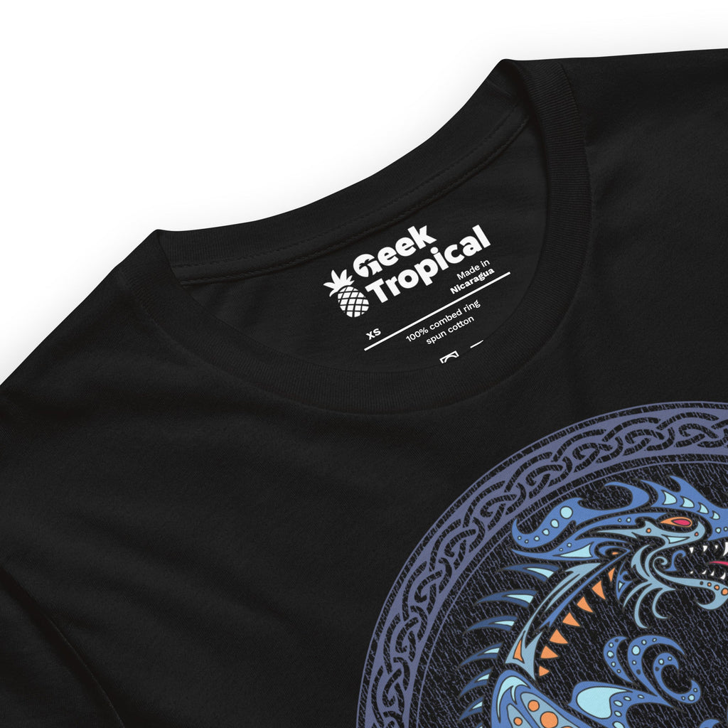 Tribal Dragon Crest T-Shirt 3