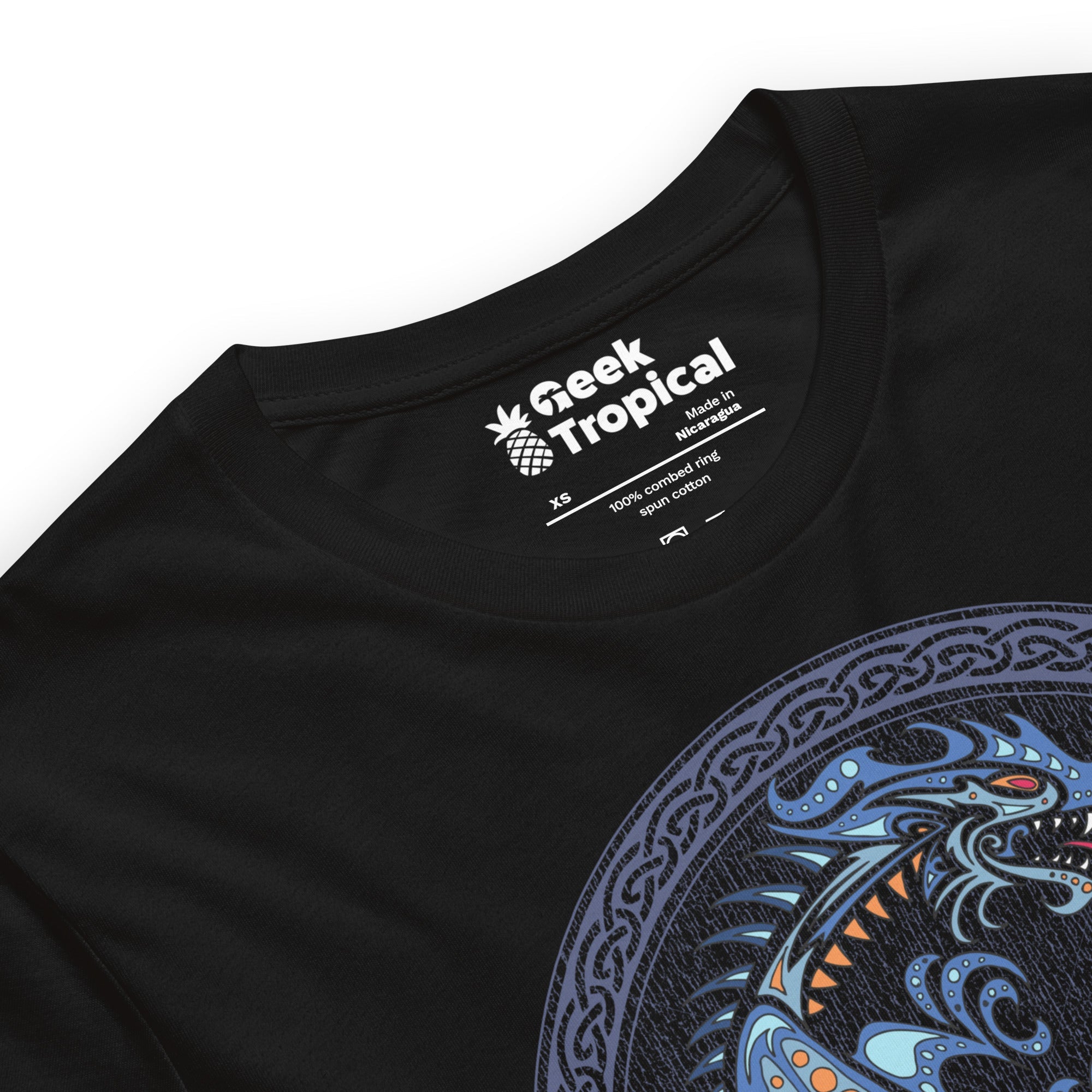 Tribal Dragon Crest T-Shirt 3