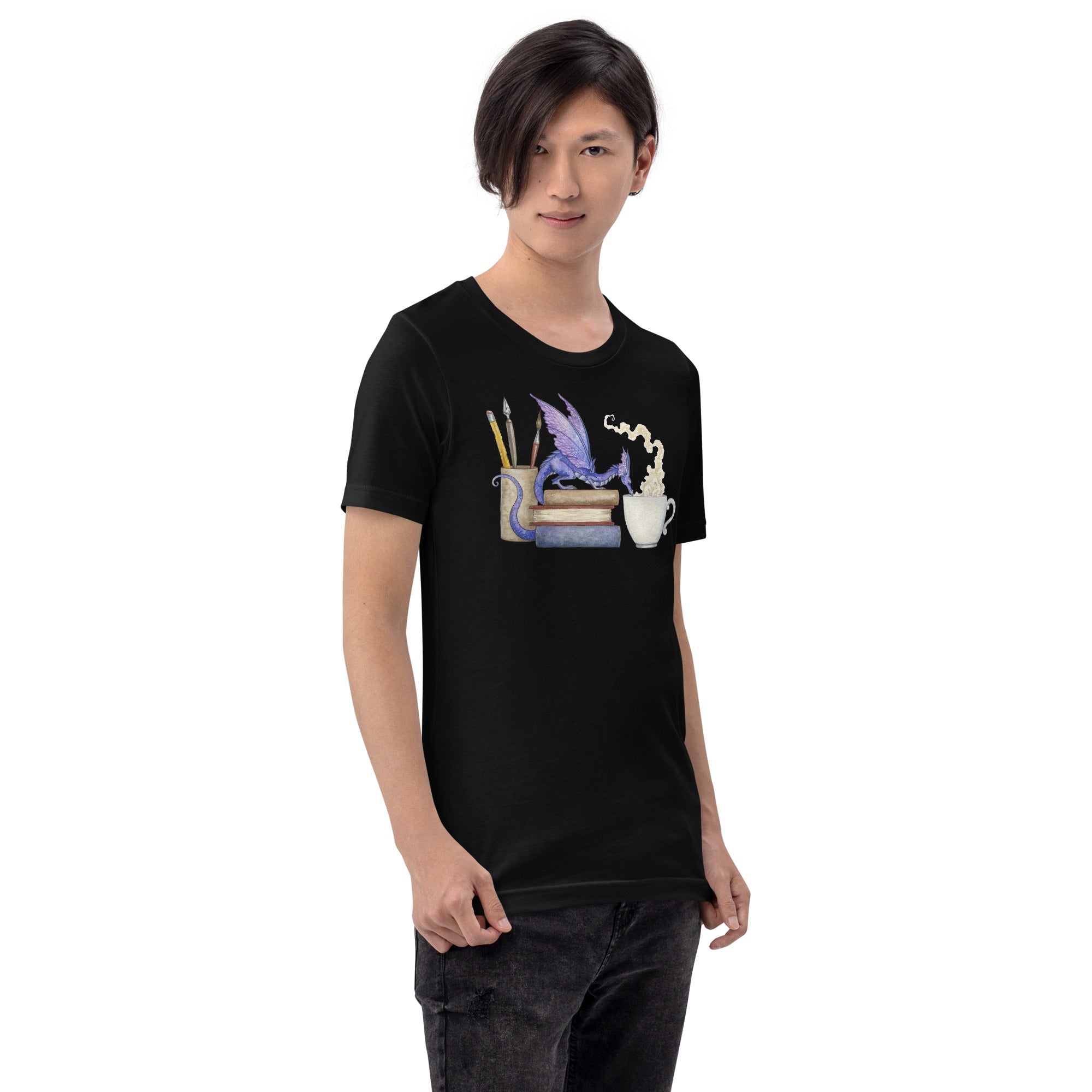 Amy Brown What's In Here T-Shirt Geek Nerd Advertise to Meta Design by Amy Brown Fantasy Prints