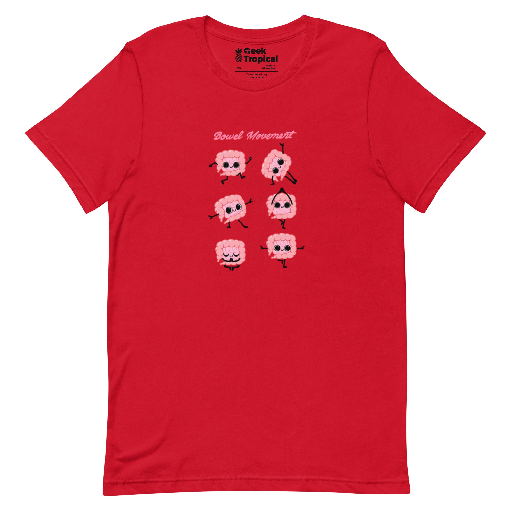 Bowel Movement T-Shirt Geek Nerd Design by Tobe Fonseca FLOW DESC WRITING Funny Prints