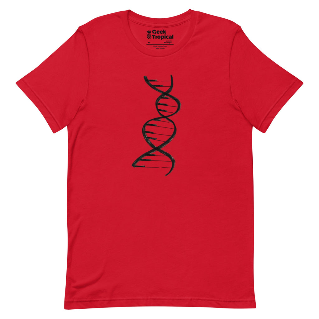 DNA Piano Music T-Shirt Geek Nerd Design by Tobe Fonseca FLOW DESC WRITING music print