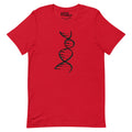 DNA Piano Music T-Shirt Geek Nerd Design by Tobe Fonseca FLOW DESC WRITING music print