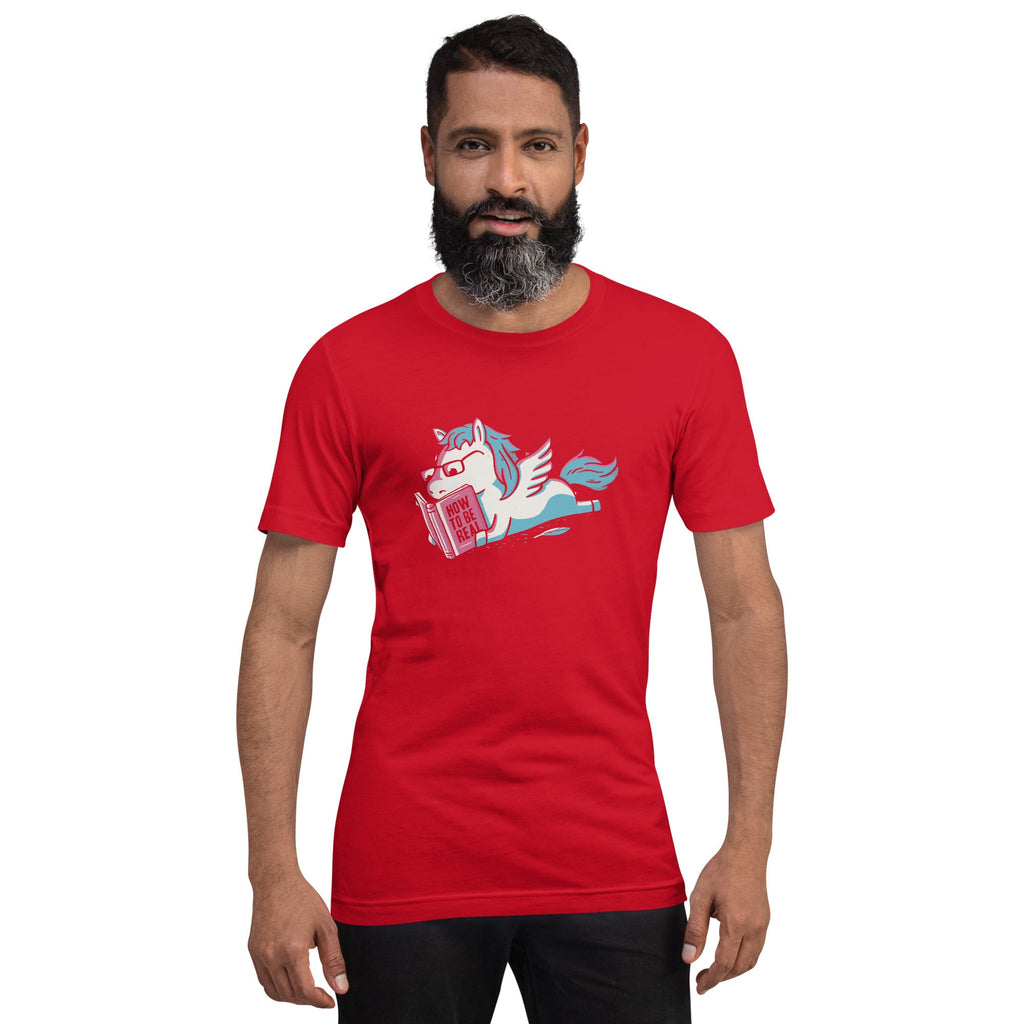 Be Realistic T-shirt Geek Nerd Advertise to Meta Design by Tobe Fonseca FLOW DESC WRITING