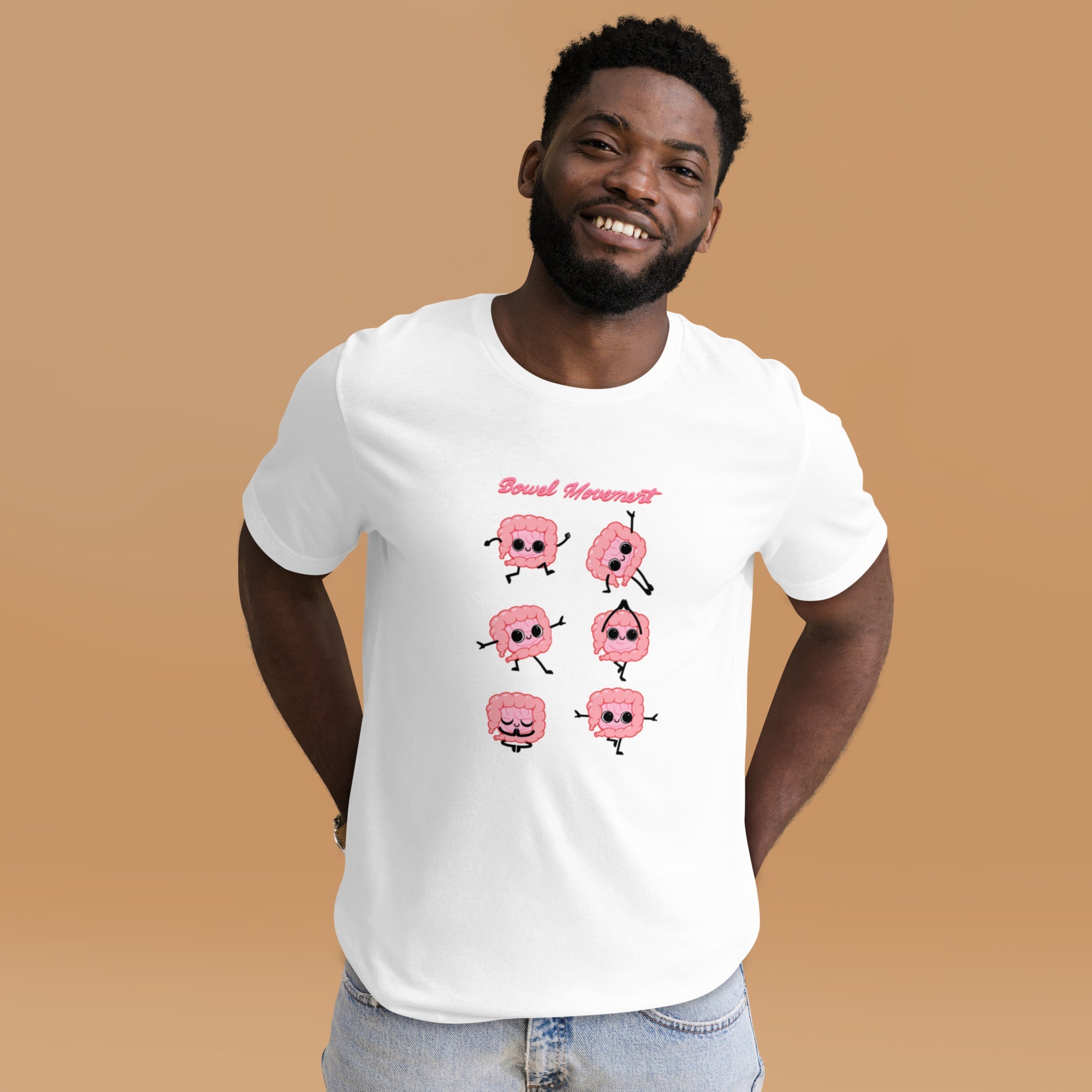 Bowel Movement T-Shirt Geek Nerd Design by Tobe Fonseca FLOW DESC WRITING Funny Prints