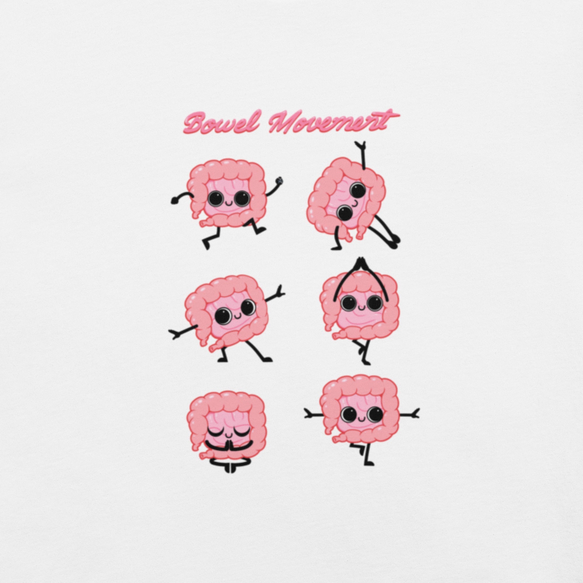 Bowel Movement T-Shirt Geek Nerd Design by Tobe Fonseca FLOW DESC WRITING Funny Prints