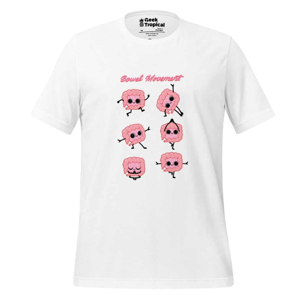 Bowel Movement T-Shirt Geek Nerd Design by Tobe Fonseca FLOW DESC WRITING Funny Prints