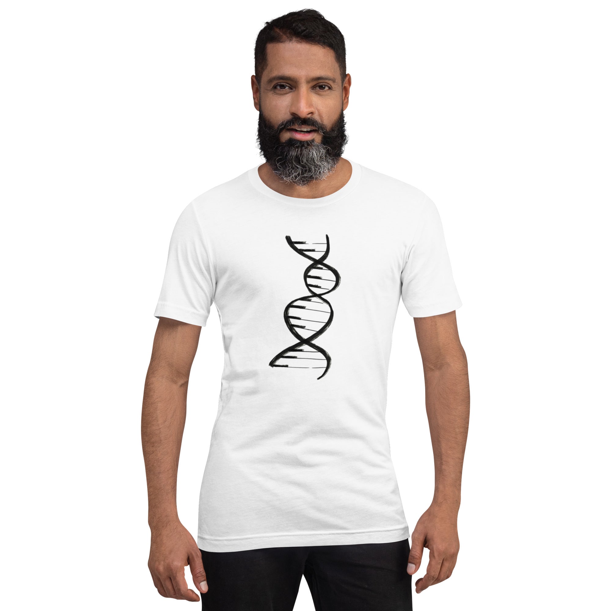 DNA Piano Music T-Shirt Geek Nerd Design by Tobe Fonseca FLOW DESC WRITING music print