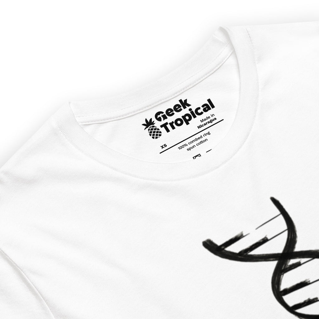 DNA Piano Music T-Shirt Geek Nerd Design by Tobe Fonseca FLOW DESC WRITING music print